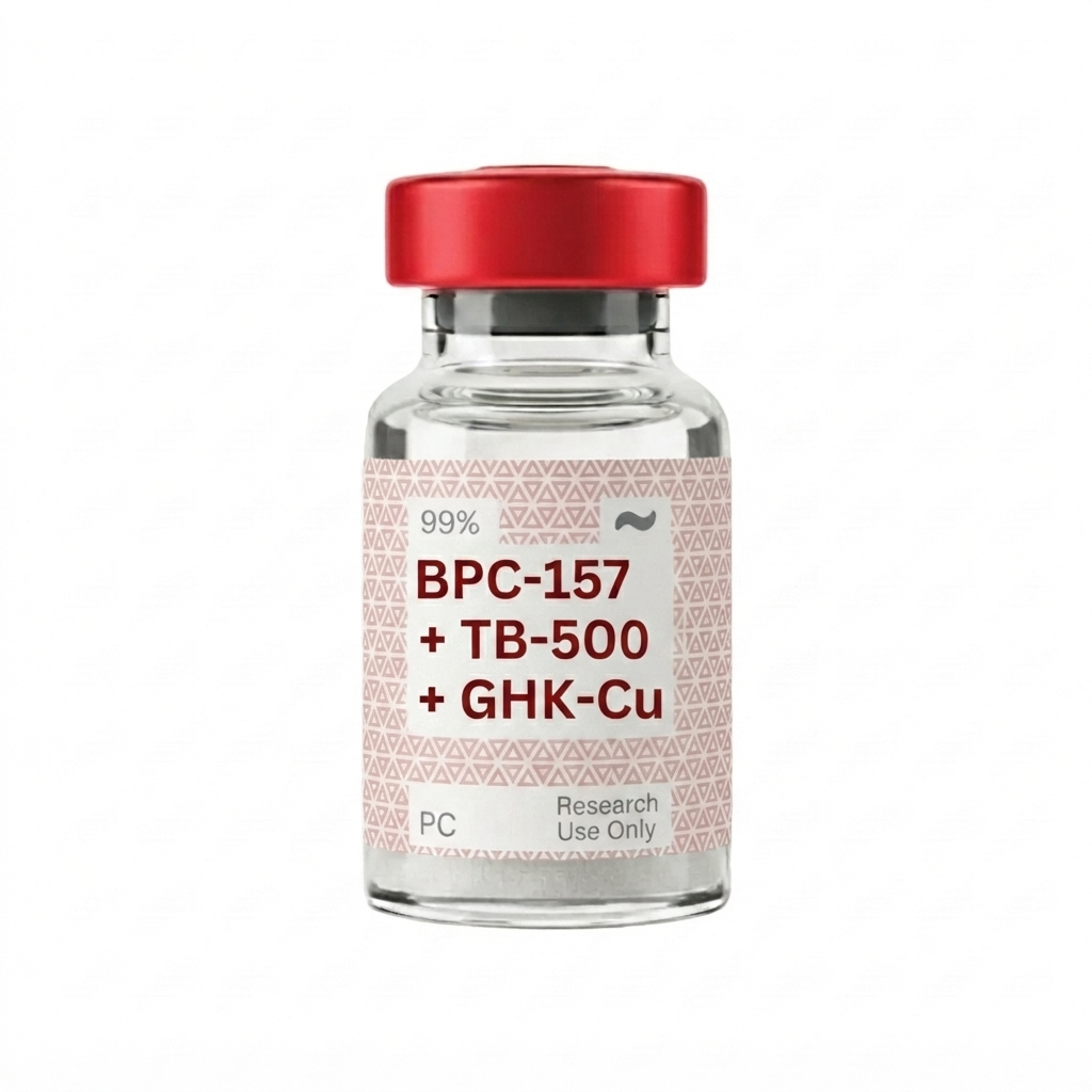 BPC-157 + TB-500 + GHK-Cu