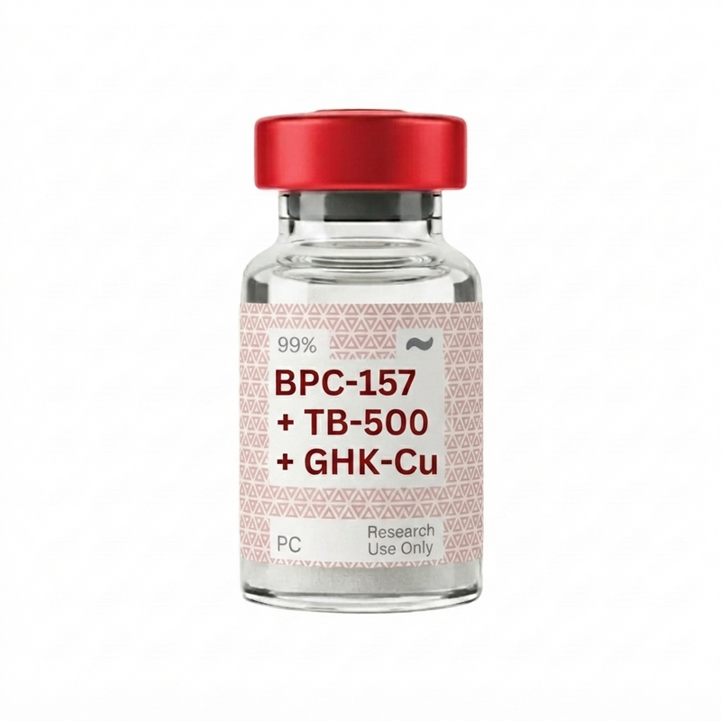BPC-157 + TB-500 + GHK-Cu